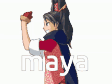 Maya Ace Attorney GIF - Maya Ace Attorney Gyakuten Saiban GIFs