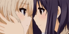 Cute Cute Kiss GIF - Cute Cute Kiss Anime GIFs