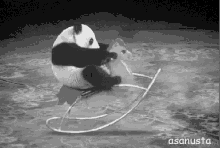 panda rocking horse panda rocking horse