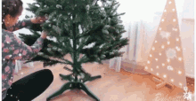 украшения рождественскиеукрашения GIF - украшения рождественскиеукрашения Christmas Tree GIFs
