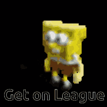 Spongebob Get On League Spongebob League GIF - Spongebob Get On League Get On League Spongebob GIFs