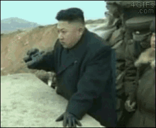 Kim Jong Un Binoculars