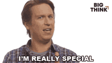 Im Really Special Pete Holmes GIF - Im Really Special Pete Holmes Big Think GIFs
