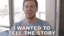 I Wanted To Tell The Story Corey Vidal GIF - I Wanted To Tell The Story Corey Vidal I Wanted To Share The Story GIFs