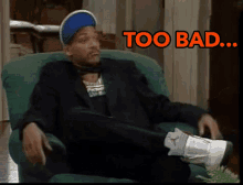 Too Bad GIF - The Fresh Prince Of Bel Air Will Smith Too Bad GIFs