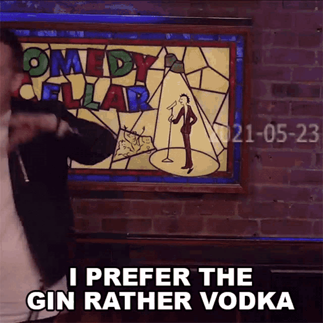 I Prefer The Gin Rather Vodka Chris Turner GIF I Prefer The Gin