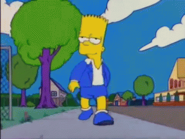 Walk Up In The Club Like GIF - Simpsons Strut Badass GIFs