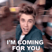 Im Coming For You Justin Bieber GIF - Im Coming For You Justin Bieber Beauty And A Beat Song GIFs