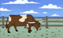 Cow The Simpsons GIF - Cow The Simpsons Zoom In GIFs