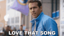 Love That Song Guy GIF - Love That Song Guy Ryan Reynolds GIFs