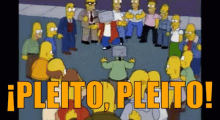 Los Simpsons Pelea GIF - Pleito Pelea Los Simpsons GIFs