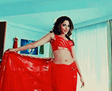 Tamanna Saree GIF - Tamanna Saree Lokiri GIFs