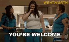 Youre Welcome Sue Jenkins GIF - Youre Welcome Sue Jenkins Boomer GIFs