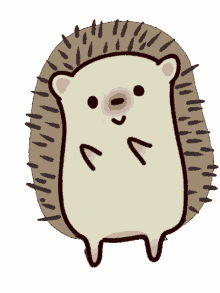 hedgehog cute dance party wiggle