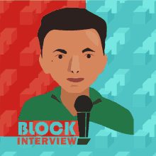 Blockchain Block Interview GIF - Blockchain Block Interview Podcast GIFs