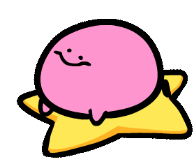 Kirby Cute Sticker - Kirby Cute Spinning Stickers
