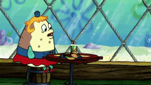 Mr Krabs Mrs Puff GIF - Mr Krabs Mrs Puff Spongebob GIFs