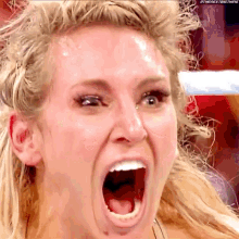 Charlotte Flair Scream GIF - Charlotte Flair Scream Screams GIFs