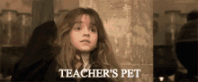 Teacher'S Pet GIF - Teachers Pet Hermione Granger Emma Watson GIFs