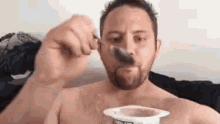 Selfie Messy GIF - Selfie Messy Yogurt GIFs