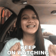 Keep On Watching Grace Corales GIF - Keep On Watching Grace Corales Manood Lang Kayo GIFs