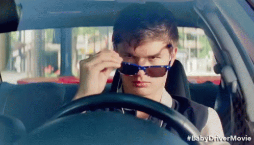 funny test drive gif
