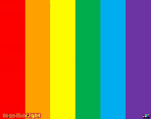 pride lgbt rainbow flashing changing