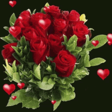 Flowers Happy Mothers Day GIF - Flowers Happy Mothers Day Hearts GIFs
