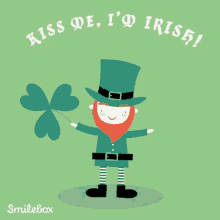 Hello Im Irish Clover GIF - Hello Im Irish Irish Im Irish GIFs