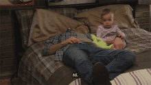 Daddy And Baby Hi There Baby GIF - Daddy And Baby Hi There Baby Baby And Dad GIFs