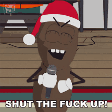 Shut The Fuck Up Mr Hankey GIF - Shut The Fuck Up Mr Hankey South Park GIFs