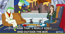 I Think Thats Really Edgy And Outside The Box Bojack Horseman GIF - I Think Thats Really Edgy And Outside The Box Bojack Horseman Out Of The Ordinary GIFs
