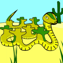 snake badger