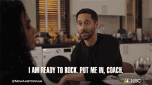 I Am Ready To Rock Put Me In Coach Dr Max Goodwin GIF - I Am Ready To Rock Put Me In Coach Dr Max Goodwin New Amsterdam GIFs