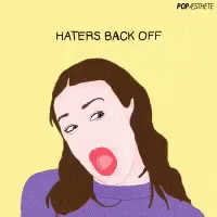 Miranda Sings Haters Back Off GIF - Miranda Sings Haters Back Off