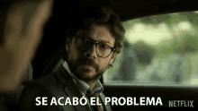 Se Acabo Problema El Profesor GIF - Se Acabo Problema El Profesor Alvaro Morte GIFs