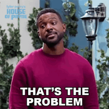 Thats The Problem Calvin Payne GIF - Thats The Problem Calvin Payne House Of Payne GIFs