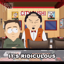 Its Ridiculous Tuong Lu Kim GIF - Its Ridiculous Tuong Lu Kim South Park GIFs