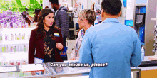 Superstore Amy Sosa GIF - Superstore Amy Sosa Can You Excuse Us Please GIFs