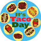 Taco Day Taco Tuesday Sticker - Taco Day Taco Tuesday Its Taco Day Stickers