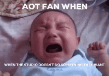 Aot Baby GIF - Aot Baby Crying GIFs