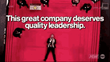 Mjf This Great Company GIF - Mjf This Great Company Deserves Quality Leadership GIFs