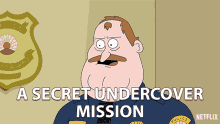 a secret undercover mission tom kenny chief crawford paradise pd top secret