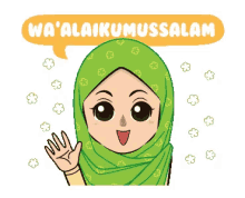 waalaikumsalam salam hijab hijaber muslim