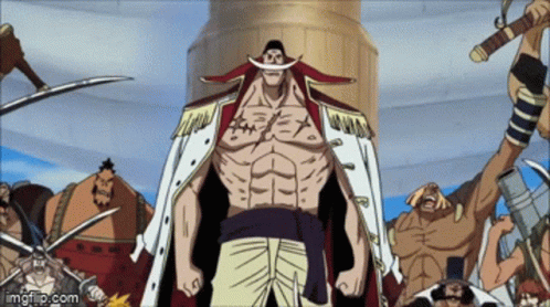 One Piece Whitebeard Gif One Piece Whitebeard One Day Discover Share Gifs