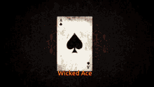 ace wicked wicked ace card
