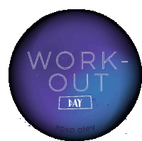 Workout Alev Sticker - Workout Alev Xoxoalev Stickers
