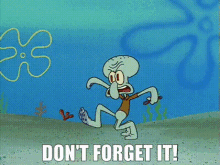 Dont Forget GIF - Dont Forget Spongebob GIFs