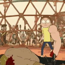 Morty Up Vote GIF - Morty Up Vote Thumbs Up GIFs