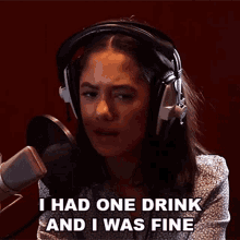 I Had One Drink And I Was Fine Saoirse GIF - I Had One Drink And I Was Fine Saoirse I Had A Drink GIFs